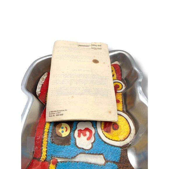 Cake Pan Vintage Wilton ”Little Train” with insert 1990 Children's Birthday Cake - Picture 2 of 6